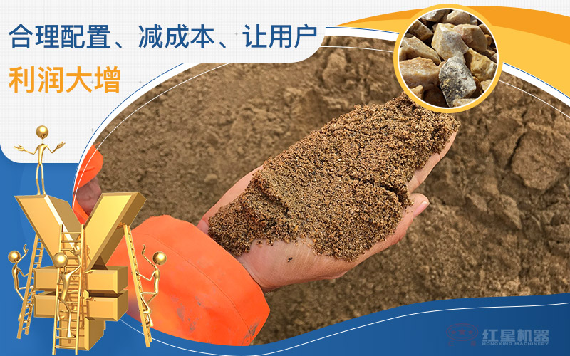 建筑用砂配置的機制沙石設(shè)備一套多少錢，附現(xiàn)場案例視頻